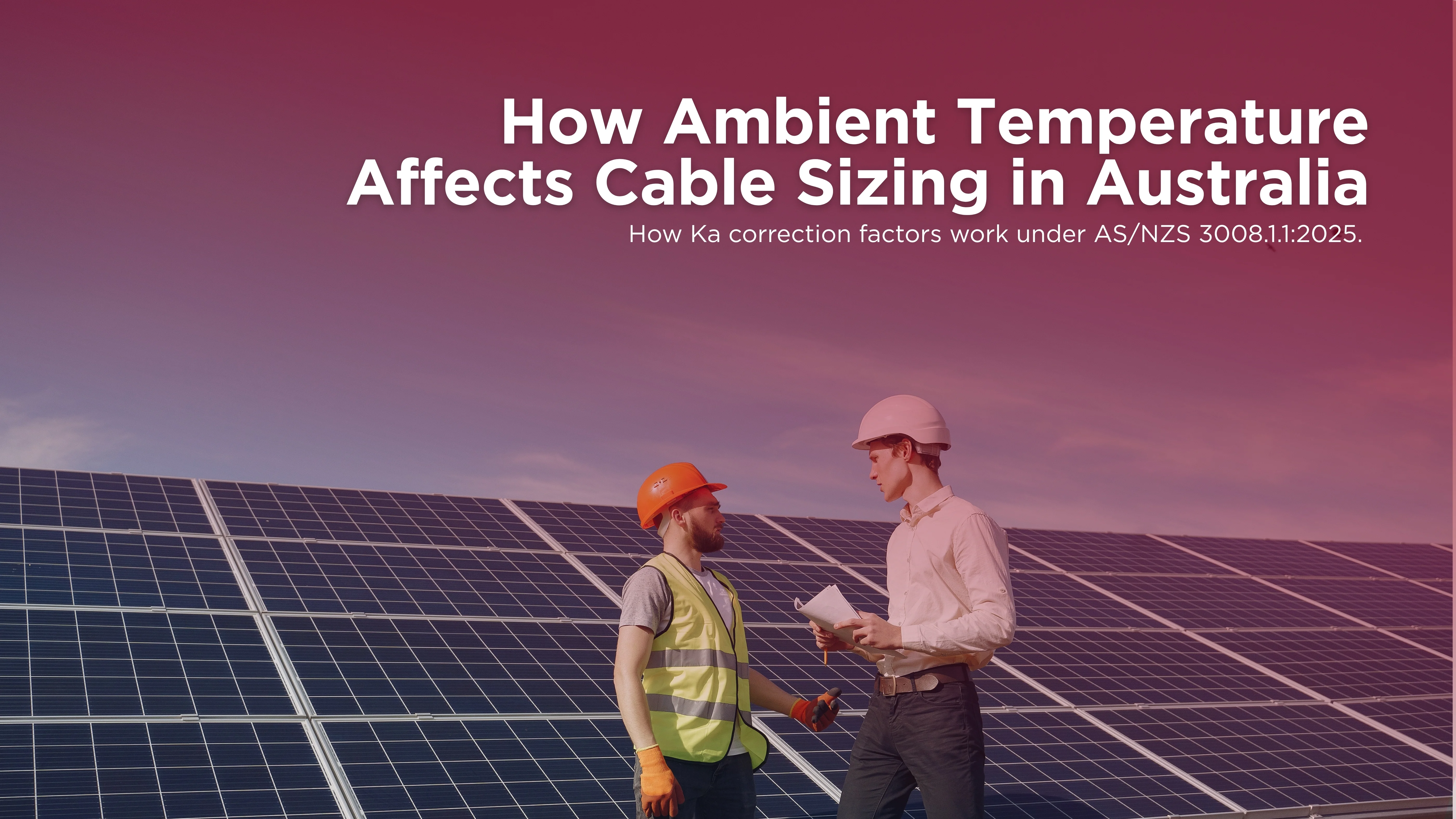 How Ambient Temperature Influences Cable Sizing in Australia