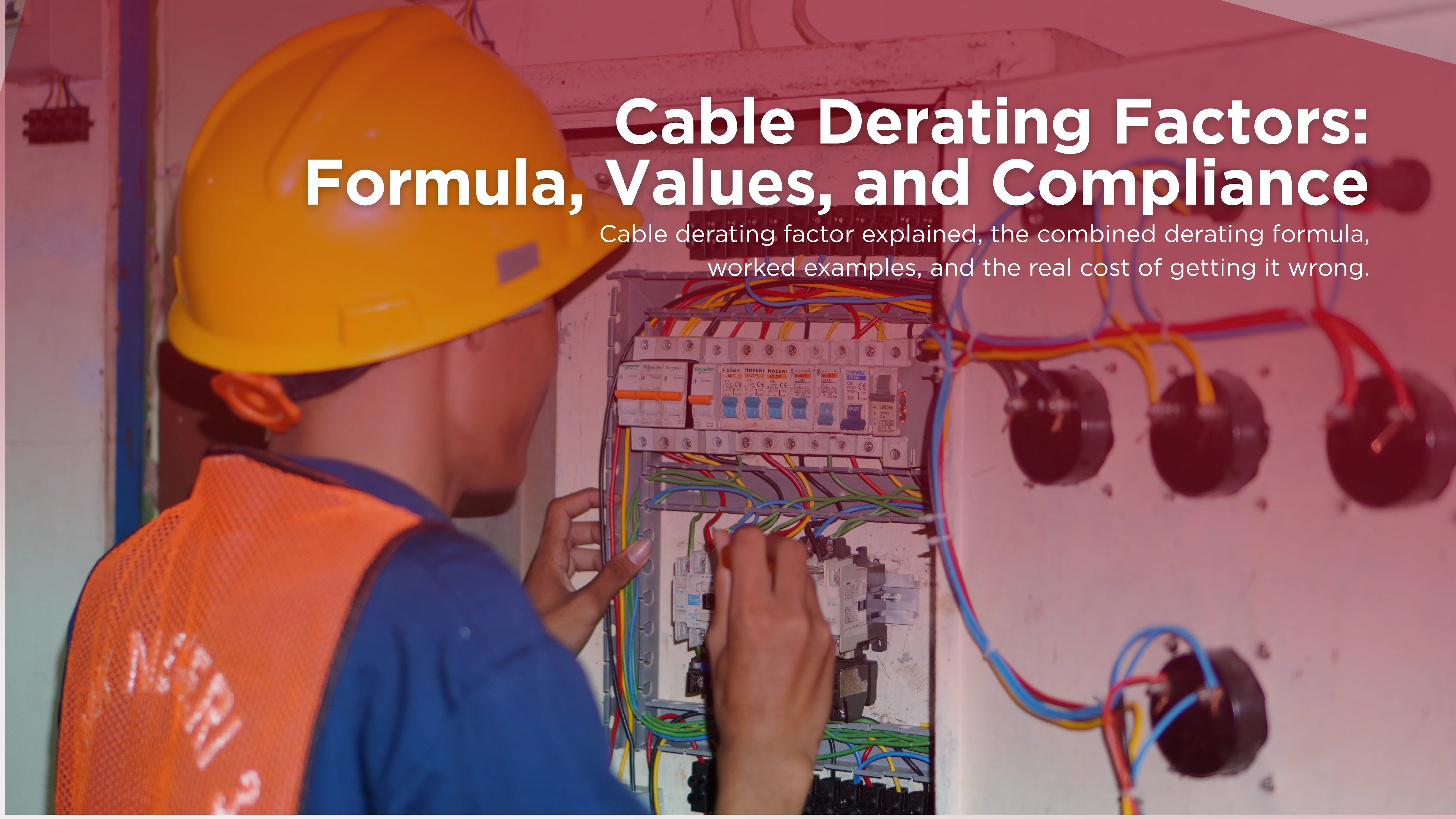 Ignoring Cable Derating Factors: A Costly Design Mistake